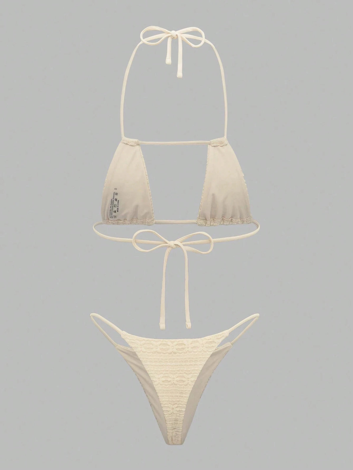 4 Pieces Triangle Halter String Bikini 2026 Tops & Skirt Swimwear Female Sexy Swimsuit Women Bathers Bathing Swimming Swim Suit