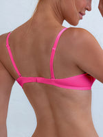 Deep V Bra Low Cut Sexy Push Up Bralettes for Women Padded Comfy Smoothing Underwire Lifting Bras gathered Thick Bralette