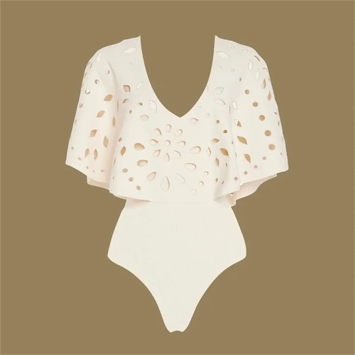 2Pcs Laster Cut Swimsuit Women Sexy Bikini Push Up Swimwear 2025 V Neck Swim Suit Female Bandeau Biquini Bathing Suit Beachwear