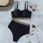 2025 Sexy Push Up Bra Cup Bikinis High Waist Bikini Female Swimsuit Women Swimwear Two-pieces Bikini set Bathing Suit Swim Lady
