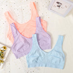 Women Seamless Tube Top Underwear Wireless Bra Low Back Sexy Lingerie Comfort Unlined Crop Top Sleeveless Solid Bra Tops