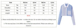 Foridol Stripes Crop Top+shirt 2 Pcs Outfits Women Casual Summer Autumn Casual Set Blue Matching Set Shorts Set Female Suit