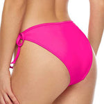 Women Summer Side Tie Bikini Bottoms Triangle Cut Swimwear Quick Dry Solid Color Beachwear For Pool Vacation Swimming Trunks