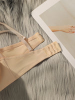 New Hot Selling Solid Color Daily 2-piece Set with Steel Rim push up Bra for Women Underwear Set J2611