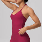Women Sports Yoga Bra Adjustable Sports Top Women's Fitness Top Sleeveless Open Back Bra Fitness Workout Running Sportswear Vest