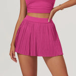 Golf Tennis Skirts with Pocket Women Gym Running Pleated Skorts Outdoor Sports Fitness Slim Shorts High Waist Yoga Golf Skirt