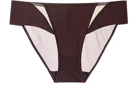 French Triangle Bra Rabbit Ear Cup, Deep V Wireless Bralette for Small Bust, No Gap Sexy Lingerie Set, Breathable Summer Thin