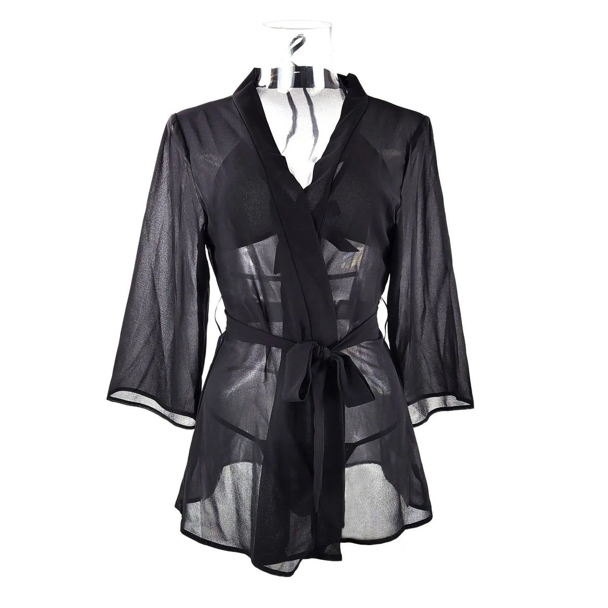 Sexy bikini robe set three-point cardigan robe two-piece set