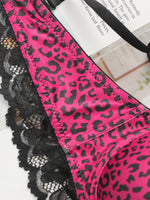 Women's Sexy Embroidered Lace Underwear Set with Steel Circles Convolute Push ups Comfortable Close fitting Underwear Set A3211