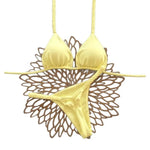 2026 New Micro Bikinis Push Up Women Swimsuits Sexy Swimwear Brazilian Bikini Set Thong Biquini Solid Swimsuit Summer Beachwear