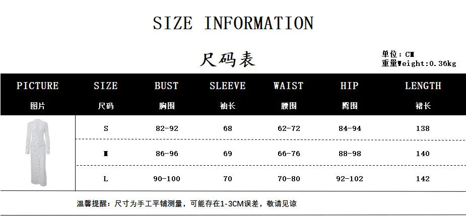 Woman Dress Clothing V-neck White Lace Dress 2025 Vestidos Para Mujer Fall Lace-up High Slit Slim LongEvening Party Dresses