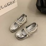 Women's Retro Elegant Shallow Mouth Casual Wedge Heel Mary Jane ShoesAutumn New Fashion Versatile Comfortable Single Shoes
