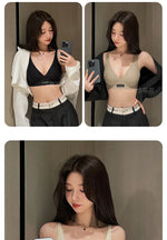 MOYISU Japanese Milk-Skin Bralette - Wireless Summer Bras for Small Chest Traceless Lift Soft Jelly Support Back Tuck Technology