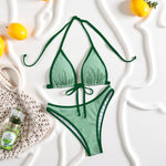 Sexy Women's Swimsuit Two-piece Bikinis Sets Two-piece Beach Trend Bikini Female Swimwear for Bathing Suit Woman Beachwear