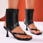 Ladies Sandals Booties Women Pumps Flip Flops High Heels Modern Summer Slides Fashion Party Boots Peep Toe Female Shoes