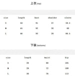 Women Ribbed Knitted Pajama Sets Floral Print Long Sleeve Top and Shorts Casual Loungewear Home Clothes Sleepwear