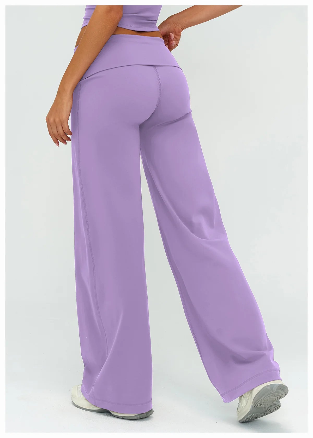 Yoga Pants Women High Waist Fitness Sports Flared Trousers Gym Workout Jogging Wide Leg Pants Female Dance Sports Flared Pants