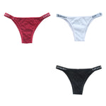 3PCS/Set Women Lace Panties Sexy Brazilian Panties Female Underpant Low Waist Panty Girls Underwear Fashion Intimates