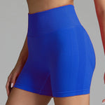High Waist Butt-Lifting Sport Yoga Shorts for Women, Breathable & Stretchy Gym Workout Athletic Shorts