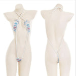 Women Cute Micro Bikini Bra Lingerie Three-Point Bodysuit Temptation Underwear Set Nightwear Swimwear Erotic Costumes