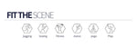 Womens Two Way Wear Bodysuit Sleeveless Yoga Stretch One Piece Romper Sexy Fitness Side Pockets Sportwears Bodysuit