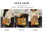 Design Patchwork Zipper 2026 Hot Sale Women's Bags Retro High Quality Women's Bags PU New Personality Stylish Shoulder Bags