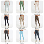 Hearuisavy Summer Super Soft Fabrics High Waist Leggings Gym Yoga Pants Running Workout Tights Push Up Sports Leggings Women
