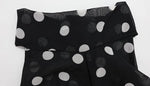 Ahagaga Fashion Maxi Dresses Women Sexy Halter Neck Hollow Out High Split Polka Dot Print Elegant Party Vacation Beach Vestidos