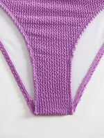 High Waist Bikini 2026 Women Sporty Swimsuit Solid Sexy Striped Swimwear Female Bathers Bathing Swimming Swim Suit Beachwear