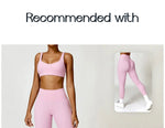Women Underwear Sports Bras For Fitness Yoga Running Jogging Gym Wear Stretch Padded Sling Sport TopAthletic Vest Yoga Bra