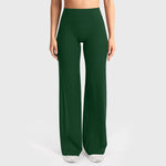 High Waist Pocket Yoga Pants for Women - Stretch Breathable Gym Workout Leisure Tummy Control Tights with Pockets