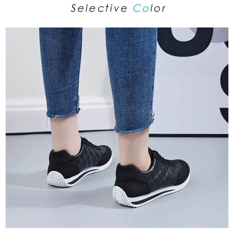 Women's Sneakers Fashion Ladies Vulcanize Shoes Outdoor Running Walking Female Shoes Comfort Lightweight Sneakers
