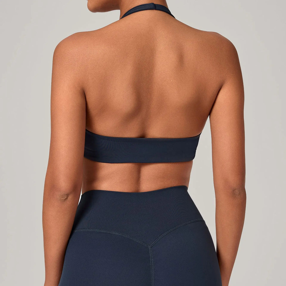 Sexy Fitness Bra Women Sports Sports Bra Halter Top High Support Push-up Open Back Running Gym Wear Yoga Bra Workout Underwear