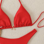 New Sexy Brown String Bikinis 2026 Swimsuits Women's Swimwear Female Beach Swim Wear Bathing Suits Brazilian Bikini Set