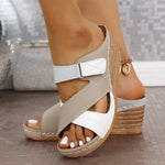 Wedges Slippers Female 2026 Summer New Fashion Shoes for Women Luxury Designer Outdoor Beach Platform Slippers Zapatos De Mujer