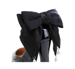 BIGTREE Shoes Women's High Heels Hollow Platform Waterproof Thick Heel Pointed Toe Sandals Match Dress Wedding Shoes Knot