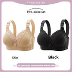 Womens Lace Bras Ultra-Thin Perspective Bralette Deep V Bra Sexy Lingerie Tops Plus SizeCup Mom's underwear active bra