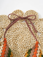 Sexy Yellow Patchwork Bikini Women Knitted Wave Push Up Micro Swimsuit 2025 Brazilian Beach Bathing Suit Bandage Thong Swimwear