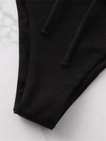 2024 Sexy Bikini Women Low waist Swimsuit Female Solid Brazilian Bikinis Set 2 Pieces Swimming Beach Bathing Suit New Beachwear