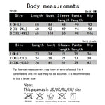 2PCS/Set Women's Big Size with Chest Pads Pajamas Spring Autumn and Winter Nightwear Long-Sleeved Loose Sleepwear Homewear