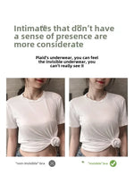 MOYISU Jpanese Kawaii Beach Bralette | Breathable 3D Jelly Support Bra Summer Slim Silhouette | No Show Minimizer & Wire-Free |