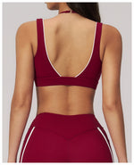 Summer Women's Sports Bra Anti-Sweat Fitness Top Women Yoga Bra Cycling Shockproof Crop Top Cross Back Sport Bra Gym Workout Top