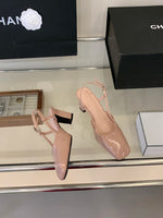 Summer Closed Toe Sandals Buckle Strap Summer Heels Mary Jane Thick Heels French Shallow Lolita Sandals OL Dress Shoes New 2026