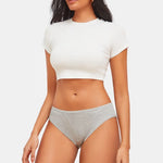 Women's Seamless Cotton Briefs Women Panties Solid Color Breathable Underwear Female Low Waist Soft Lingerie S-XXL