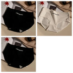 3Pcs/Set Women Soft Cotton Panties Mid Waist Briefs in Warm Tan Minimalist Intimates Breathable Stretch Underwear Size M-2XL