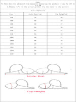 Large lace 3/4 cup women's lingerie sexy thin black plus size bra available in multiple sizes CDE MR3560