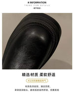 2026 New Vintage Thick Bottom Woman Knee High Boots Fashion Belt Buckle Zippers Shoes Female Knight Long Booties Shoes