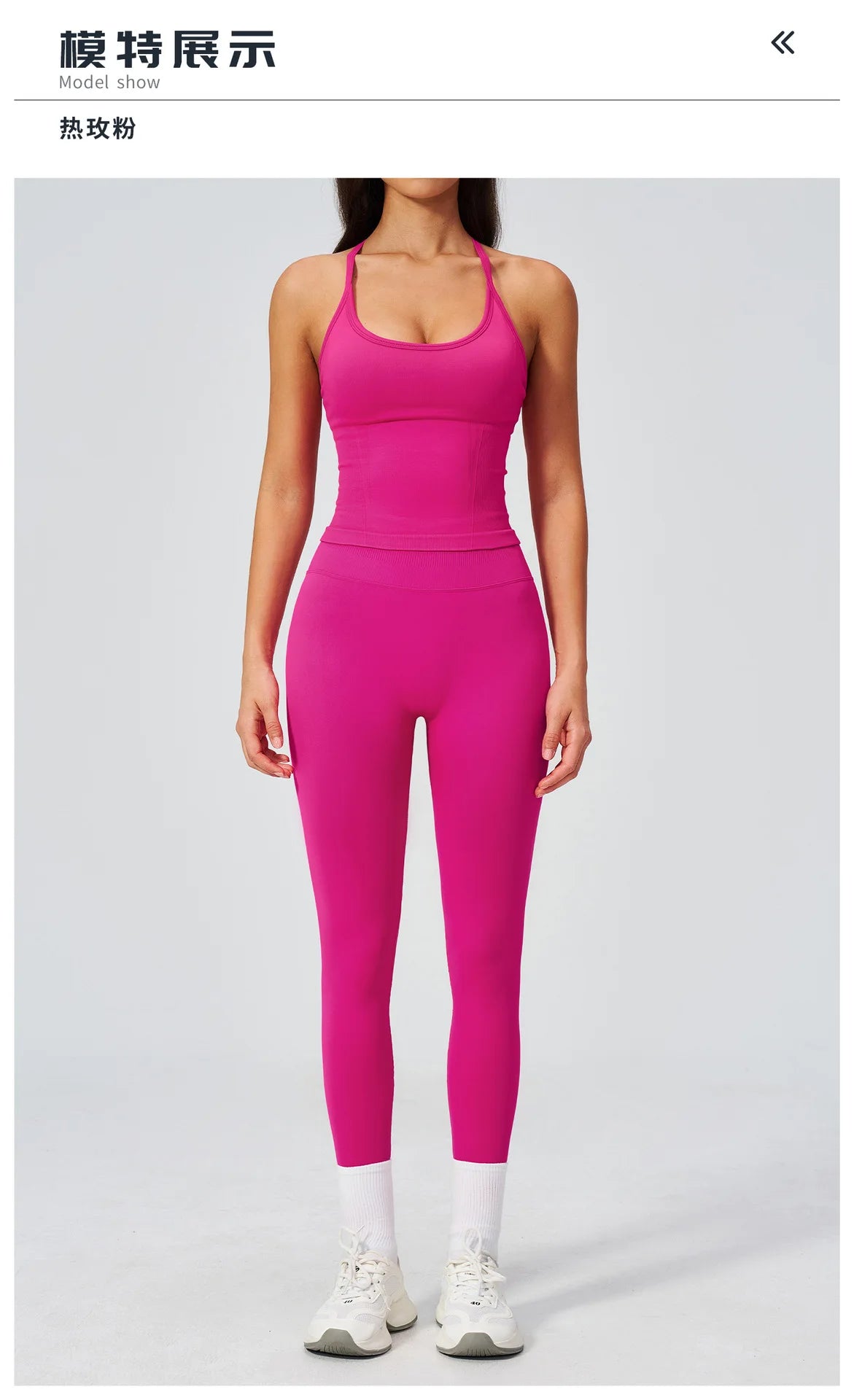 Summer Seamless Yoga Sets Women Outdoor Slimming Sports Tank Top High Waist Hip Lifting Leggings Gym Fitness Suits Tracksuit