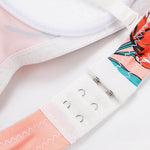 Toucheart Women's Traceless Bra Set Steel Rings Breathable Underwear with Gathered Design To Prevent Exposure Comfortable Fit