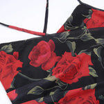 Flowers Print Spaghetti Strap Dresses Women Temperament Package Hip Bodycon Long Dress Fashion Sexy Backless Lady Slim Vestidos